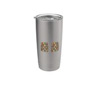 My Brain Needs More Books Funny Reader Bookworm Stainless Steel Insulated Tumbler