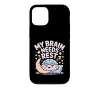 My Brain Needs Rest Burnout Tired Mood Exhausted - Case for iPhone 12/12 Pro