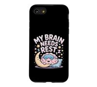 My Brain Needs Rest Burnout Tired Mood Exhausted - Case for iPhone SE (2020) / 7/8