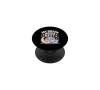 My Brain Needs Rest Burnout Tired Mood Exhausted - PopSockets Adhesive PopGrip