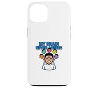 My Brain Never Agrees Overthinking Mind Design Case for iPhone 13