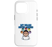 My Brain Never Agrees Overthinking Mind Design Case for iPhone 16 Pro