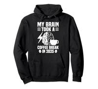 My Brain Took A Coffee Break in 2025 Stroke Survivor Pullover Hoodie