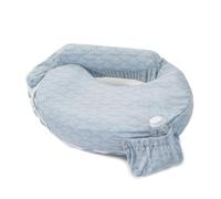 My Brest Friend Inflatable Travel Nursing Pillow for Breastfeeding, Bottlefeeding & Posture Support with Slipcover, Horizon