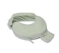 My Brest Friend Nursing Pillow - Deluxe - Spring Green | Enhanced Ergonomic Design for Ultimate Breastfeeding Support for Mom & Baby - Adjustable Backrest and Handy Side Pocket