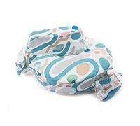 My Brest Friend Organic Cotton Super Deluxe Nursing Pillow - Enhanced Comfort & Ergonomic Breastfeeding Pillow - Ultimate Support For Mom & Baby - Adjustable with Handy Side Pocket, Modern Art
