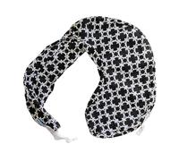 My Brest Friend Original Nursing Pillow Slipcover Sleeve | Great for Breastfeeding Moms | Pillow Not Included, Black and White Marina