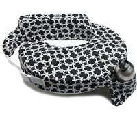 My Brest Friend Original Nursing Pillow Slipcover Sleeve | Great for Breastfeeding Moms | Pillow Not Included, Black and White Marina