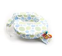 My Brest Friend Original Nursing Posture Pillow, Green & Blue Leaf