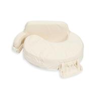 My Brest Friend Super Deluxe nursing pillow, improved comfort and ergonomic cushion for maximum support for mum and baby, adjustable and with practical side pocket, 100% organic cotton