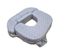 My Brest Friend Twin Nursing Pillow - Enhanced Comfort with Slipcover - Ergonomic Breastfeeding Pillow for Ultimate Support - Adjustable Nursing Pillow with Handy Side Pocket, Horizon