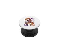 My Broom Broke So Now I Teach Halloween Witch Funny Teacher PopSockets Adhesive PopGrip