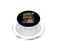 My Broom Broke So Now I Teach History Teacher Halloween PopSockets PopGrip for MagSafe