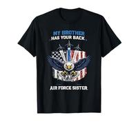 My Brother Has Your Back Proud Air Force Sister T-Shirt