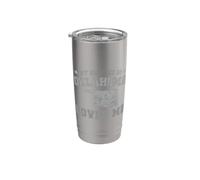 My Brother in Oklahoma Loves Me America Vintage State Stainless Steel Insulated Tumbler