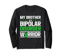 My Brother Is A Bipolar Disorder Warrior Awareness Long Sleeve T-Shirt