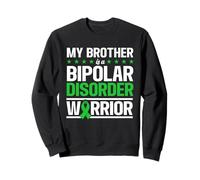 My Brother Is A Bipolar Disorder Warrior Awareness Sweatshirt