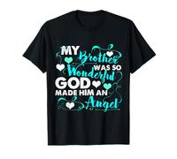 My brother is my guardian angel shirt t shirt gift T-Shirt