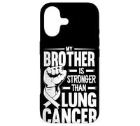 My Brother Is Stronger Than Lung Cancer Awareness Case for iPhone 17
