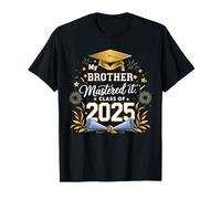 My Brother Mastered It Class of 2025 Masters Graduation T-Shirt