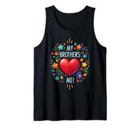 My Brothers Love (Heart Shape) me! - V2 Tank Top