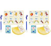 My BSL Flash Cards: 26 British Sign Language Flashcards - Learn BSL Alphabet Set for Beginners (Pack of 2)