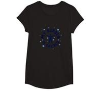 My Bubble is Sacred Not Friendly Do Not Touch Introvert T-Shirt, Girls, Black, Large