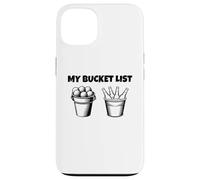 My Bucket List Funny Golfing and Beer for Dad Case for iPhone 13