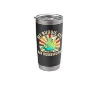 My Budgie ate My Homework Parakeet Budgie Stainless Steel Insulated Tumbler