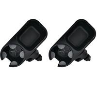 My Buggy Buddy Cup Holder with Tray ; Ideal for Bottle, Keys, Snacks, Cell phones ; Universal Fit with any Pushchair, Pram, Buggy, Stroller, Rollator, Wheelchair, Walking Frame (Pack of 2)