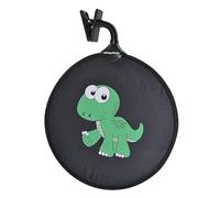 My Buggy Buddy Sunshade for Pram/Car Seat, Universal Fit Parasol, UPF 50+ Protection, Easy Fold Away/Pop Open, 34 cm Diameter, Green Dinosaur