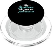 My Bullets Are Anti-social Funny Bullet Ants Myrmecologists PopSockets PopGrip for MagSafe