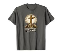 My Burden Fell Away | Pilgrim's Progress Christian Cross T-Shirt