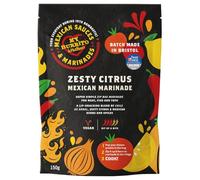 My Burrito Kitchen Chile-de-Arbol Mexican Marinade (1 x 150g Pouch). Plant Based Herb & Chilli Mix. Super Simple Zip Bag. BBQ Seasoning For Meat, Fish, Tofu. Spicy Tacos Mix - Batch Made in Bristol