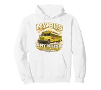 My Bus My Rules School Bus Driver funny back to school Pullover Hoodie