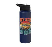 My Bus My Rules Stainless Steel Insulated Water Bottle