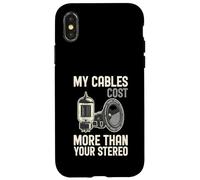 My Cables Cost More Than Your Stereo Case for iPhone X/XS
