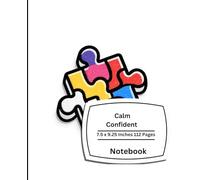 My Calm and Confident Journal: Autism Notebook for Kids and Teens | Calm Down Journal, Confidence Building Writing Book, Emotional Regulation Notebook