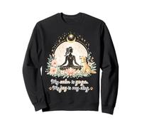 My Calm Is Yoga My Joy Is My Dog Owner Women Sweatshirt