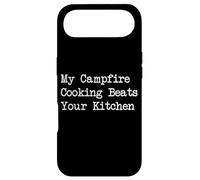 My Campfire Cooking Beats Your Kitchen Quotes Case for iPhone Air