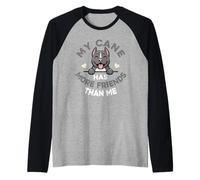 My Cane Corso Has More Friends Than Me Raglan Baseball Tee