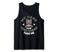 My Cane Corso Has More Friends Than Me Tank Top