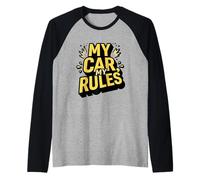 My Car Raglan Baseball Tee