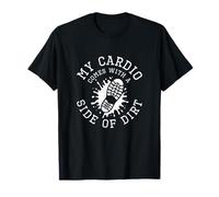 My Cardio Comes with A Side of Dirt Mudding Team Mud Runners T-Shirt