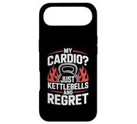 My Cardio Just Kettlebells And Regret Strength Gym Fitness Case for iPhone Air