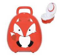 My Carry Potty - Fox Travel Potty, Award-Winning Portable Toddler Toilet Seat for Kids to Take Everywhere