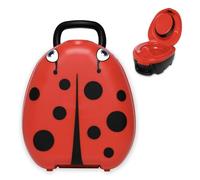My Carry Potty - Travel Potty, Award-Winning Portable Toddler Toilet Seat for Kids to Take Everywhere (Ladybird)