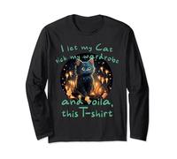 My cat choose my clothes and voila, I have them Long Sleeve T-Shirt