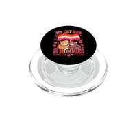 My Cat Has Two Mommies Funny Lesbian PopSockets PopGrip for MagSafe