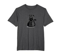 My Cat is My Best Friend Pet Lover T-Shirt, Men's Big and Tall, Dark Heather Grey, 3X Tall
